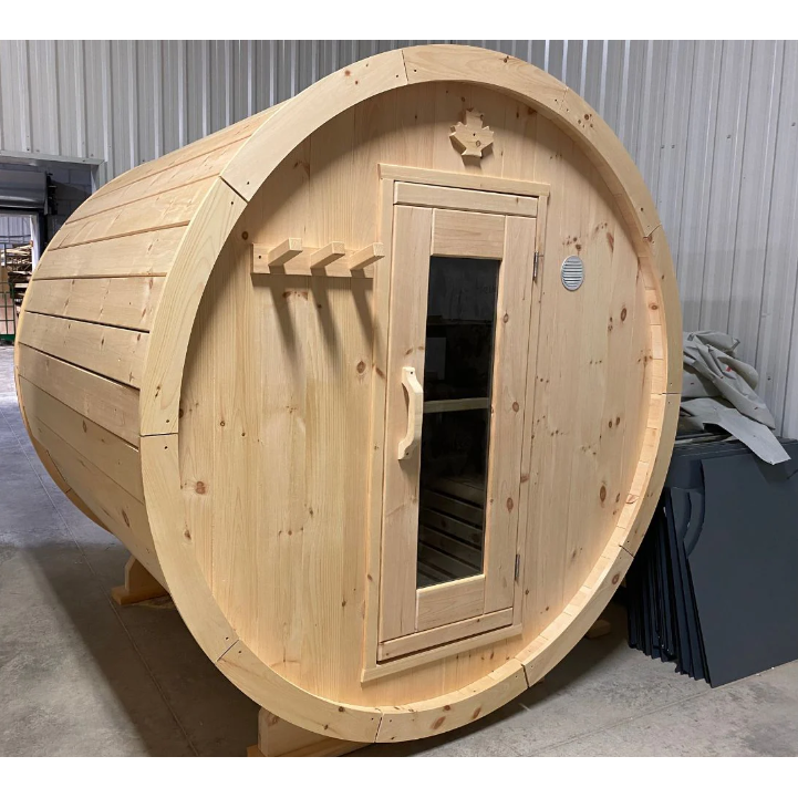Outdoor Barrel Sauna - True North Saunas