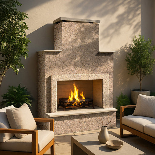 Cal Flame Cancun Outdoor Fireplace FRP903-2