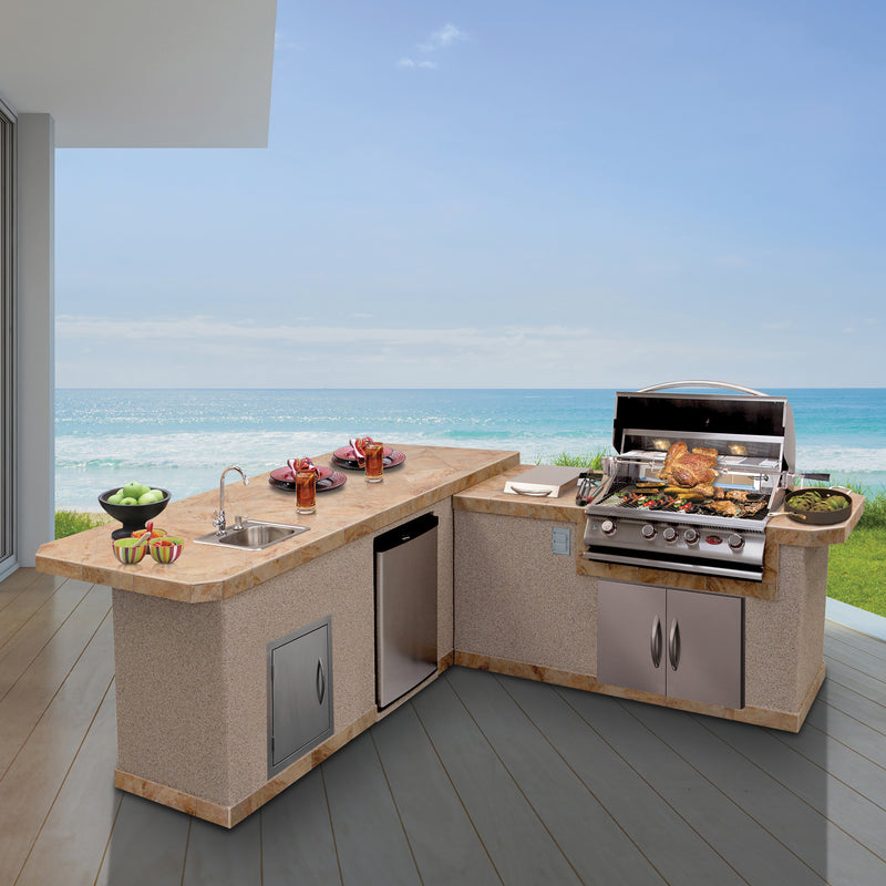 Cal Flame Carmel Q Outdoor Kitchen Island BBK-870 R/L