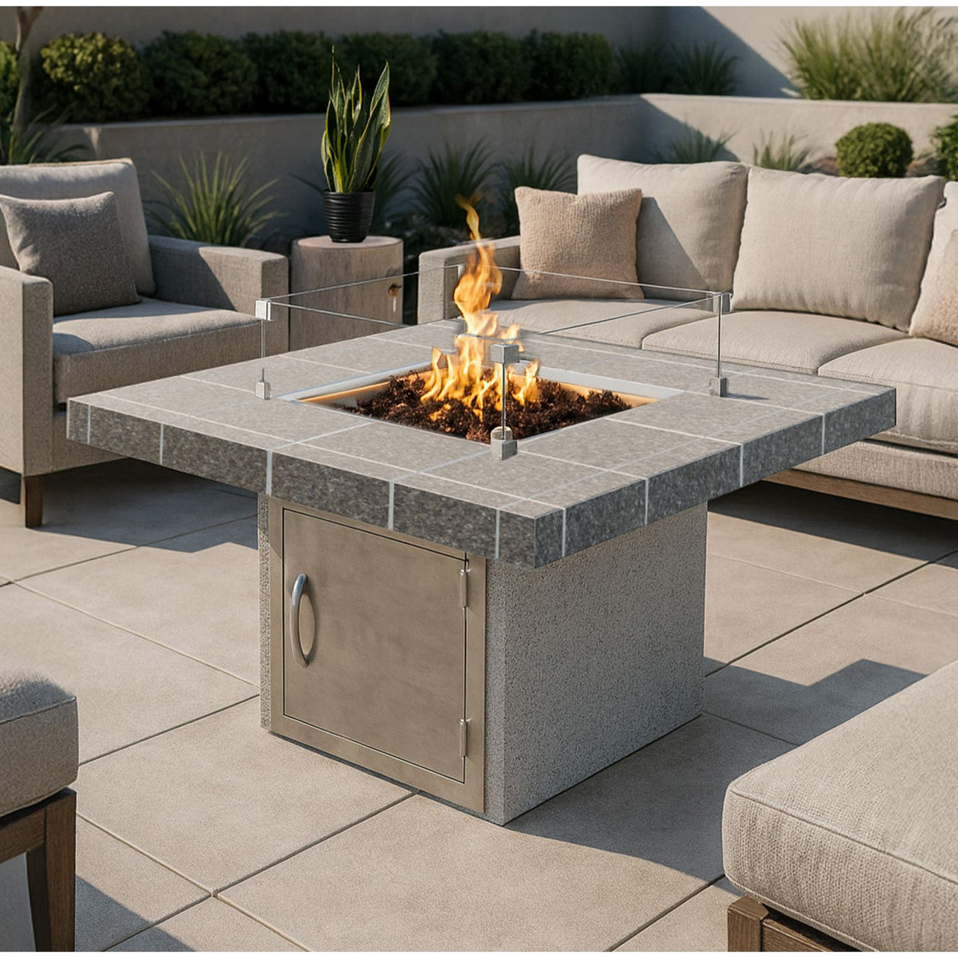 Cal Flame Mesa Outdoor Fire Pit FRT-S201M