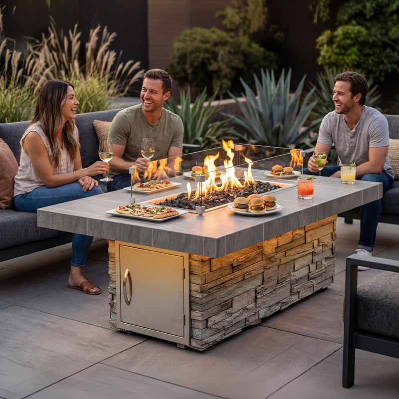 Cal Flame Mojave Outdoor Fire Pit (FPT-RT601M)