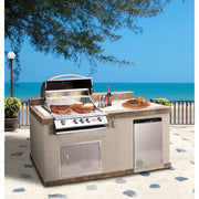 Cal Flame Costa Q Outdoor Kitchen Island PV6004