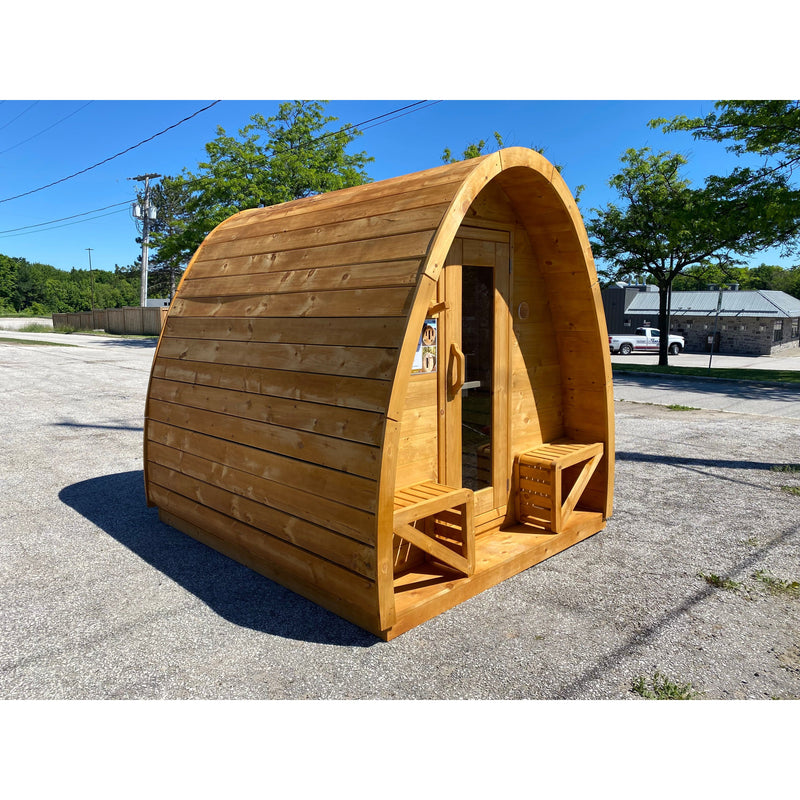 Outdoor Large Pods Sauna - True North Saunas