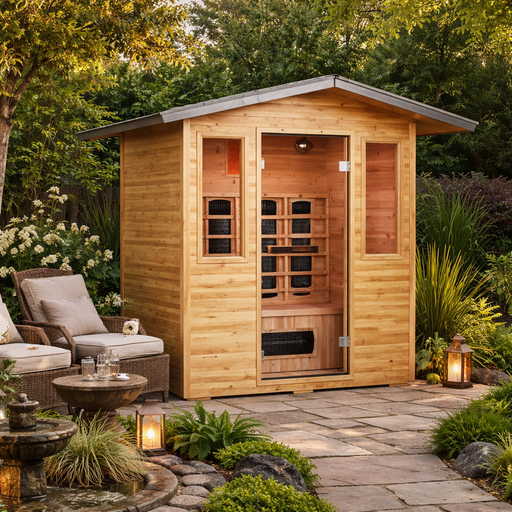 Cal Saunas Solara Outdoor Outdoor Sauna
