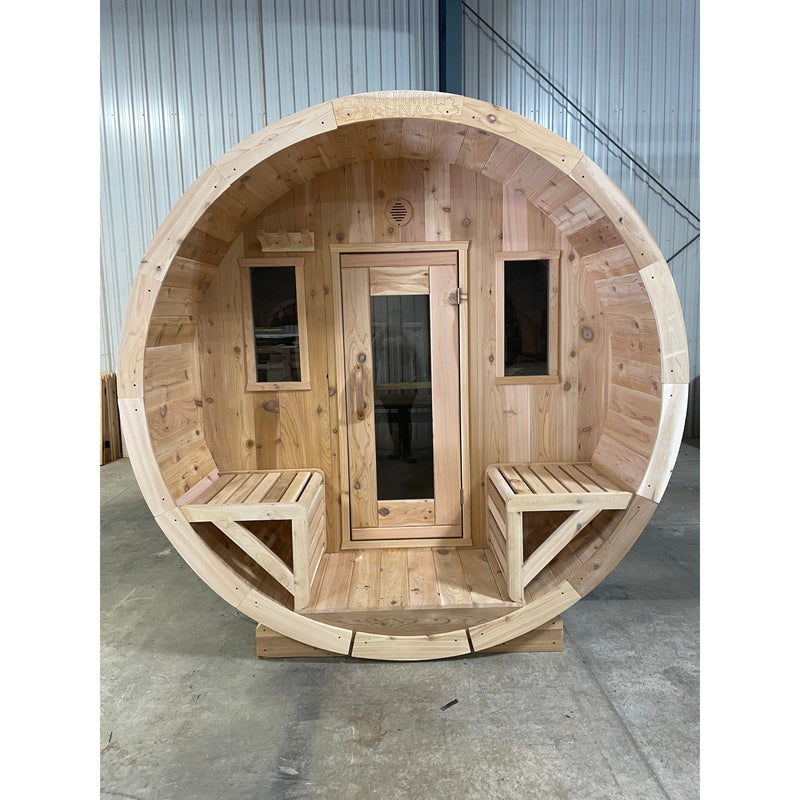 Outdoor Barrel Sauna - True North Saunas