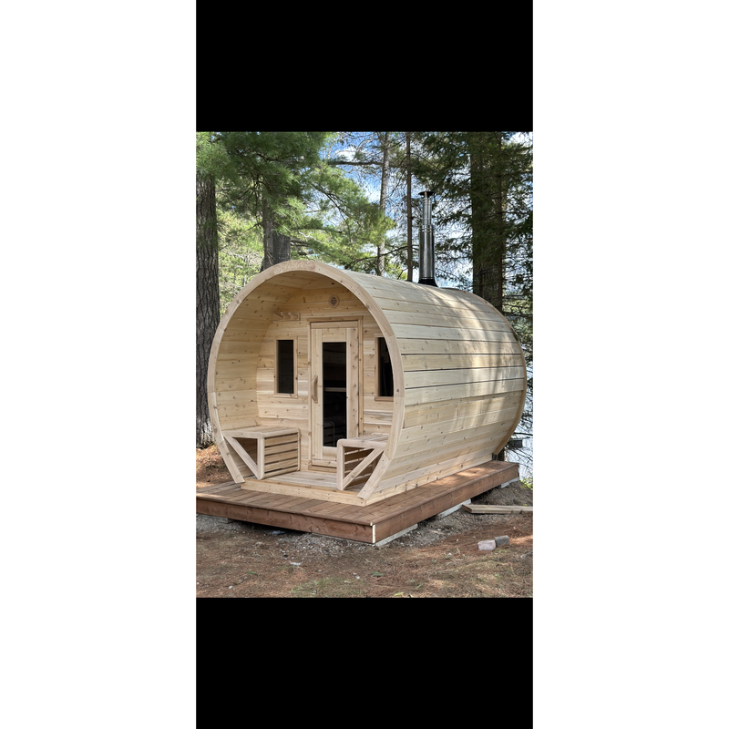Outdoor Schooner Sauna - True North Saunas